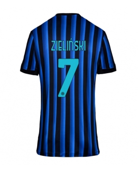 Billige Fotballdrakt Inter Milan Piotr Zielinski #7 Replika Hjemmedrakt Dame 2025-26 Kortermet Billige Fotballdrakt Inter Milan Piotr Zielinski #7 Replika Hjemmedrakt Dame 2025-26 Kortermet